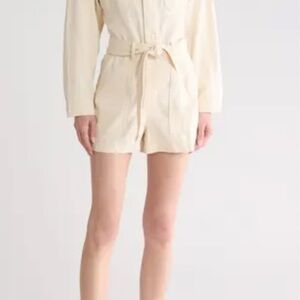 AG Ryleigh Long Sleeve Belted Romper